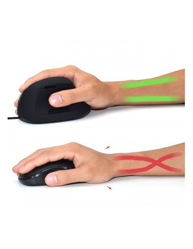 EWENT RATON VERTICAL ERGONOMICO OPTICO....