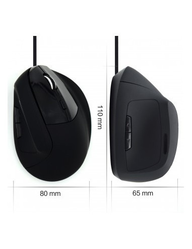 EWENT RATON VERTICAL ERGONOMICO OPTICO....