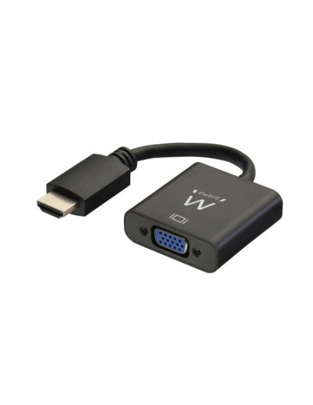 EWENT ADAPTADOR HDMI (Macho) a VGA (Hembra). CON SONIDO. 1.5M (EW9864)