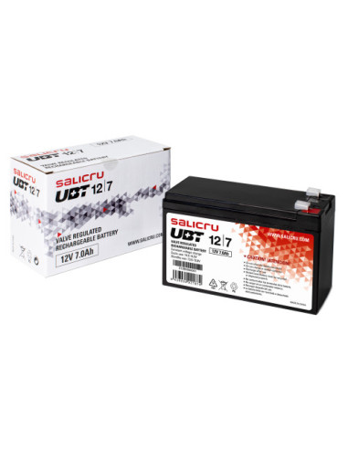 SALICRU BATERIA UBT 12/7  7aH 12v