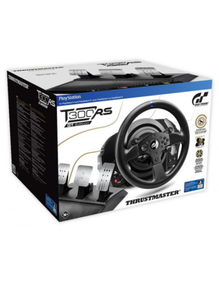 THRUSTMASTER VOLANTE + PEDALES T300RS GT EDITION - PS3 / PS4 / PS5/ PC