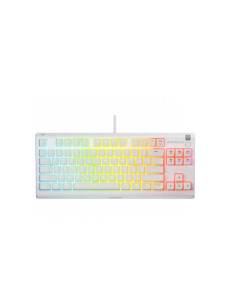 TECLADO STEELSERIES APEX 3 TKL (USA) BLANCO (64819) 2