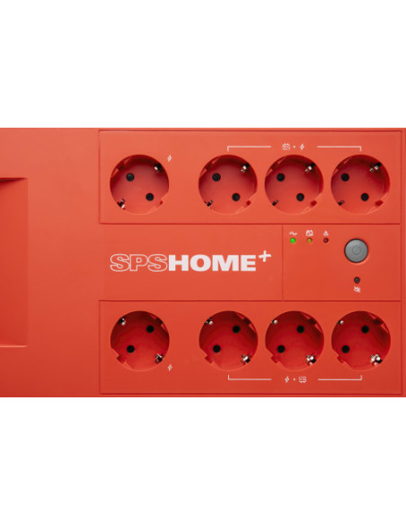 SALICRU SPS 650 HOME+ (SAI/UPS) DE 650 VA LINE-INTERACTIVE MULTIBASE