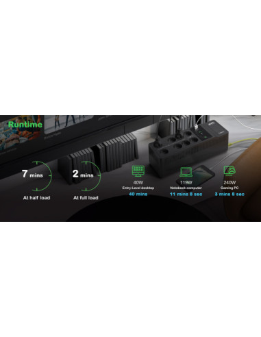 APC BACK-UPS 500VA 8 SCHUKO