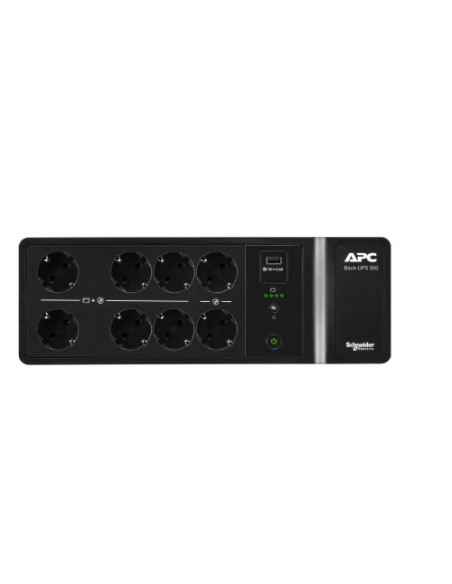 APC BACK-UPS 500VA 8 SCHUKO
