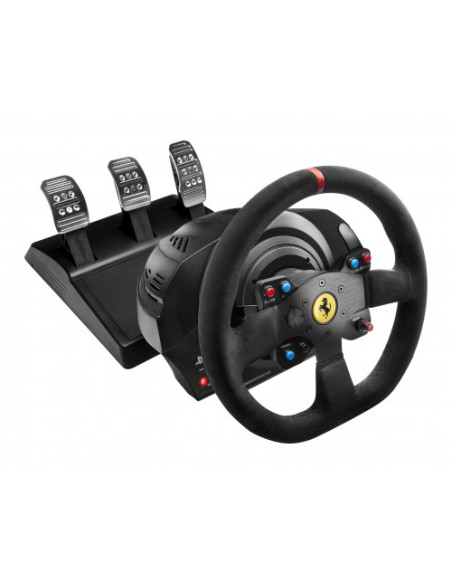 THRUSTMASTER VOLANTE + PEDALES T300 FERRARI INTEGRAL ALCANTARA EDITION PARA PS3/PS4/PS5/PC (4160652)