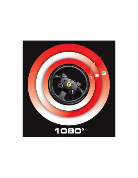 THRUSTMASTER VOLANTE + PEDALES T300 FERRARI INTEGRAL ALCANTARA EDITION PARA PS3/PS4/PS5/PC (4160652)