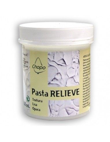 PASTA RELIEVE TEXTURA OPACA CHOPO 250CC