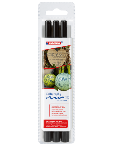 ROTULADORES CALIGRAFÍA EDDING 1255 2,0/3,5/5,0MM