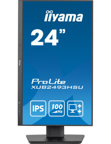 MONITOR IIYAMA 24” PANEL IPS CON USB , HUB...