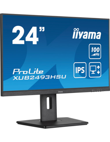 MONITOR IIYAMA 24” PANEL IPS CON USB , HUB...