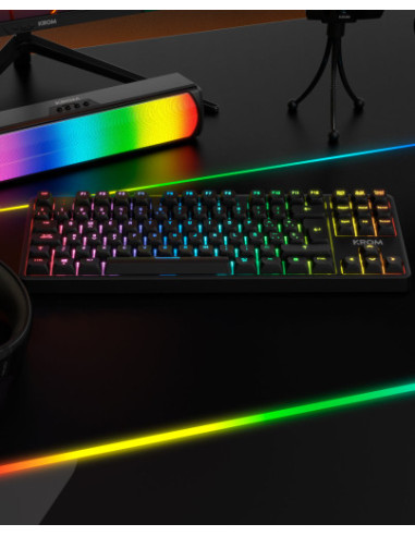 KROM KERNEL PRO|MINI TECLADO MECÁNICO WIRELESS RGB
