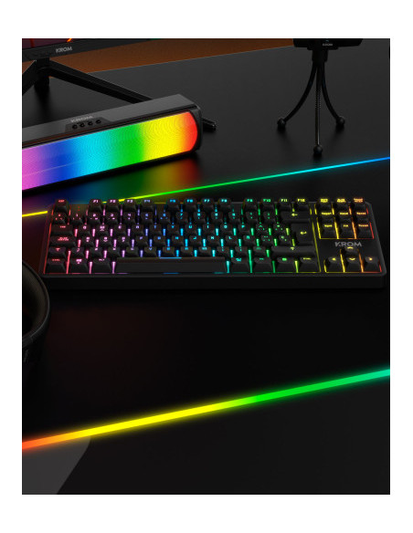 KROM KERNEL PRO|MINI TECLADO MECÁNICO WIRELESS RGB