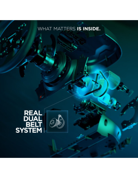 THRUSTMASTER VOLANTE + PEDALES TX RACING WHEEL LEATHER EDITION PARA XBOX ONE/ PC (4460133)