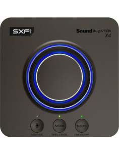 CREATIVE SOUND BLASTER X4 DAC SUPER X-FI 7.1 USB 2