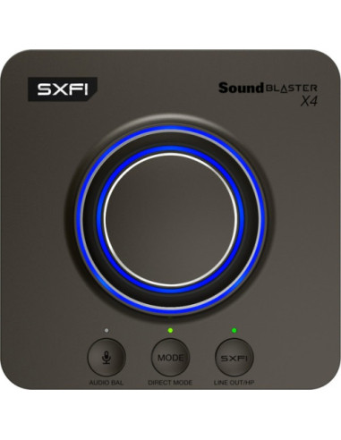 CREATIVE SOUND BLASTER X4 DAC SUPER X-FI 7.1 USB