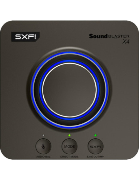 CREATIVE SOUND BLASTER X4 DAC SUPER X-FI 7.1 USB