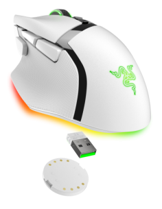 RATON RAZER BASILISK V3 PRO 35K BLANCO (RZ01-05240200-R3G1) 2