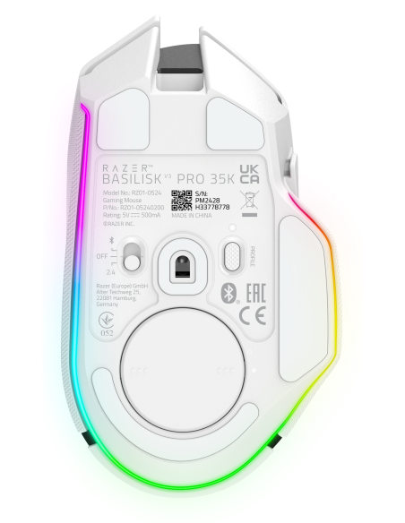 RATON RAZER BASILISK V3 PRO 35K BLANCO (RZ01-05240200-R3G1)