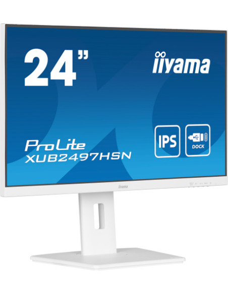 MONITOR IIYAMA  24'' CON PANEL EN TECNOLOGÍA IPS, USB-C DOCK Y RJ45 (LAN)