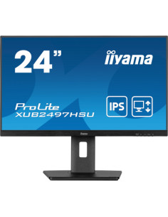 IIYAMA PANTALLA 24" IPS CON SOPORTE REGULABLE EN ALTURA Y FRECUENCIA DE ACTUALIZACIÓN DE 100HZ