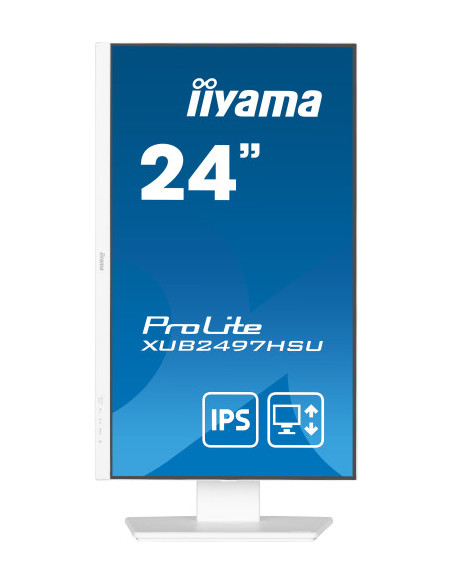 IIYAMA PANTALLA 24" IPS CON SOPORTE REGULABLE EN ALTURA Y FRECUENCIA DE ACTUALIZACIÓN DE 100HZ