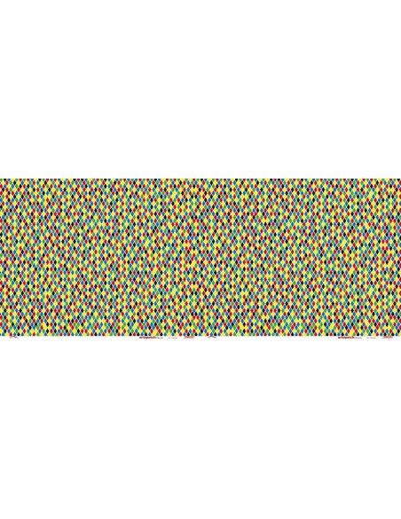 PAPEL DECOUPAGE ROMBOS DE COLORES ARTEMIO 12003080