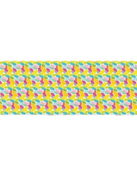 PAPEL DECOUPAGE PLUMAS DE COLORES ARTEMIO 12003083