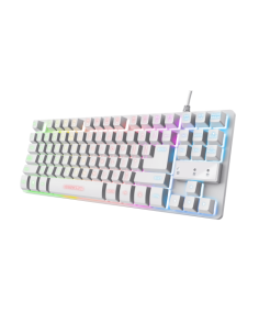 TRUST GXT833W THADO TKL KEYBOARD WHT ES