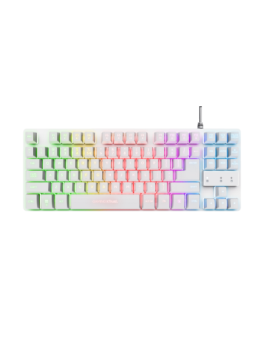 TRUST GXT833W THADO TKL KEYBOARD WHT ES