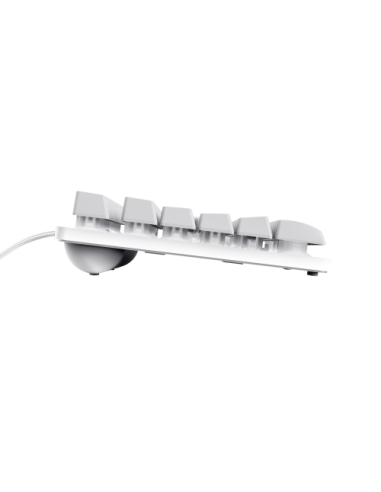 TRUST GXT833W THADO TKL KEYBOARD WHT ES