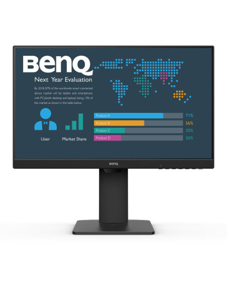 MONITOR BENQ BUSINESS BL2486TC (9H.LMMLB.QBE) 23.8'' IPS 1080P MONITOR BENQ BUSINESS BL2486TC (9H.LMMLB.QBE) 23.8'' IPS 1080P