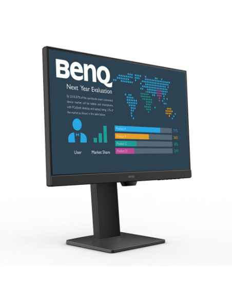 MONITOR BENQ BUSINESS BL2486TC (9H.LMMLB.QBE) 23.8'' IPS 1080P, FHD, 100HZ, HDMI