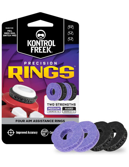 ACCESORIO GAMEPAD KONTROLFREEK BY STEELSERIES Precision Rings BLACK/PURPLE 4005-BP