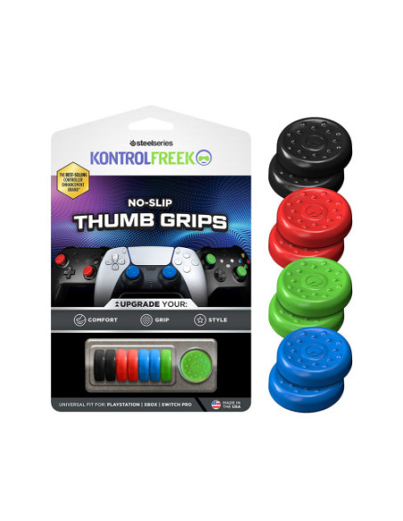 ACCESORIO GAMEPAD KONTROLFREEK BY STEELSERIES No-Slip Thumbgrip 8-pack - UNI 1010-UNI