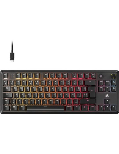 TECLADO CORSAIR K70 CORE TKL RGB MLX RED...