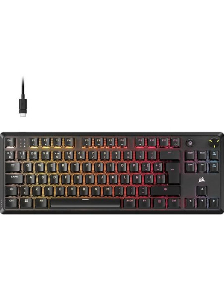 TECLADO CORSAIR K70 CORE TKL RGB MLX RED ESPAÑOL CH-910971E-ES