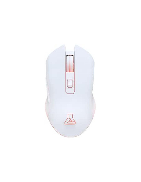 GAMING MOUSE WIRELESS - 6400 DPI - WHITE GAMING MOUSE WIRELESS - 6400 DPI - WHITE