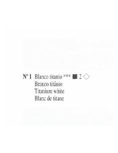 OLEO TITAN 20CC Nº1  S-2 BLANCO TITANIO