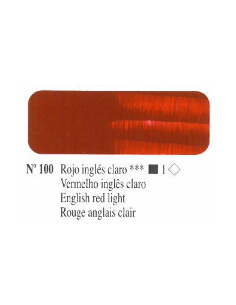OLEO TITAN 20CC Nº100 S-1 ROJO INGLES CLARO