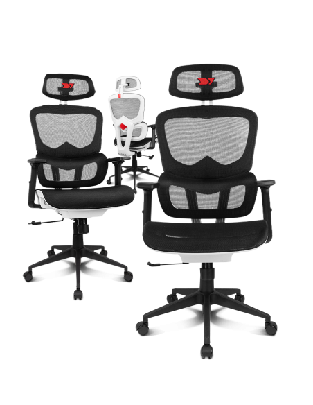DRIFT SILLA GAMING DRAIR200 NEGRA/BLANCA (DRAIR200)