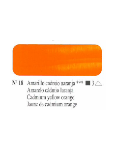 OLEO TITAN 20CC Nº18  S-3  AMARILLO CADMIO NARANJA