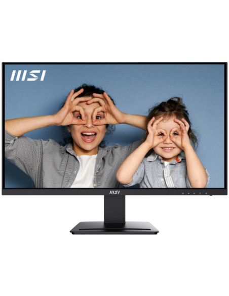 MSI MONITOR PRO MP273U. 27" (69 cm). PLANO. IPS. 3840X2160 (UHD). 16:09. 60HZ. NEGRO