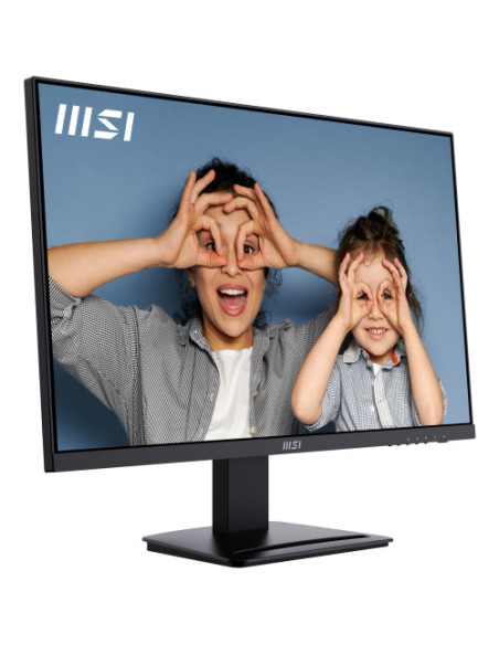 MSI MONITOR PRO MP273U. 27" (69 cm). PLANO. IPS. 3840X2160 (UHD). 16:09. 60HZ. NEGRO