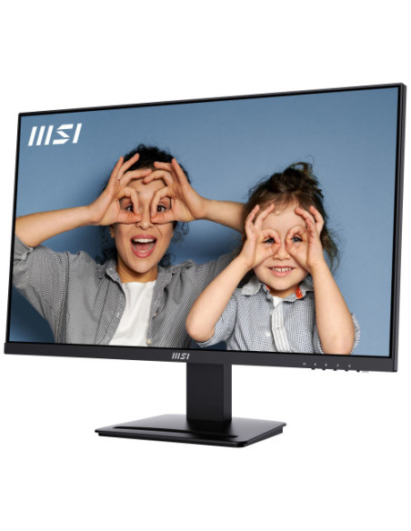 MSI MONITOR PRO MP273U. 27" (69 cm). PLANO. IPS. 3840X2160 (UHD). 16:09. 60HZ. NEGRO