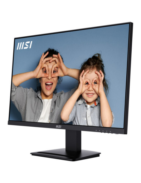 MSI MONITOR PRO MP273U. 27" (69 cm). PLANO. IPS. 3840X2160 (UHD). 16:09. 60HZ. NEGRO