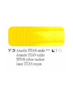 OLEO TITAN 20CC Nº28 S-2 AMARILLO TITAN MEDIO