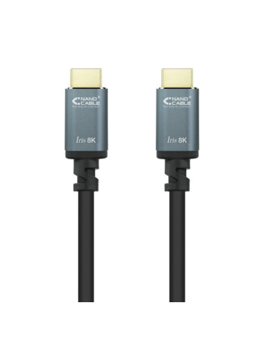 TOOQ CABLE HDMI 2.1 IRIS 8K A/M-A/M NEGRO 10 M