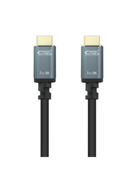 TOOQ CABLE HDMI 2.1 IRIS 8K A/M-A/M NEGRO 10 M