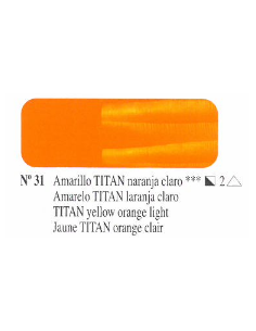 OLEO TITAN 20CC Nº31 S-2 AMARILLO TITAN NARANJA CLARO